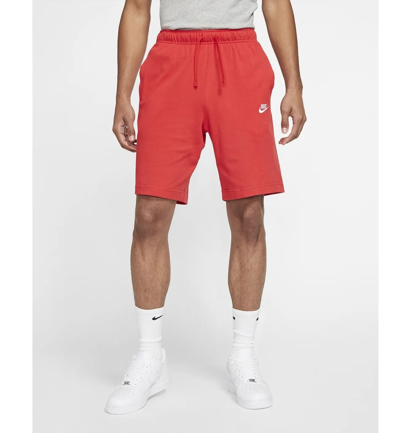 Шорти чоловічі Nike Sportswear Club Fleece Shorts Red Bv2772-658