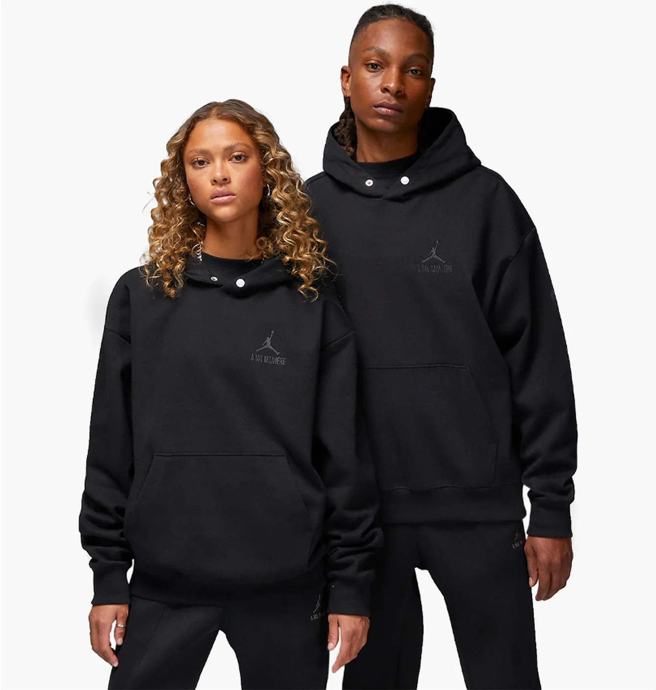 Худі Jordan x A Ma Maniere Jacquard Hoodie Black