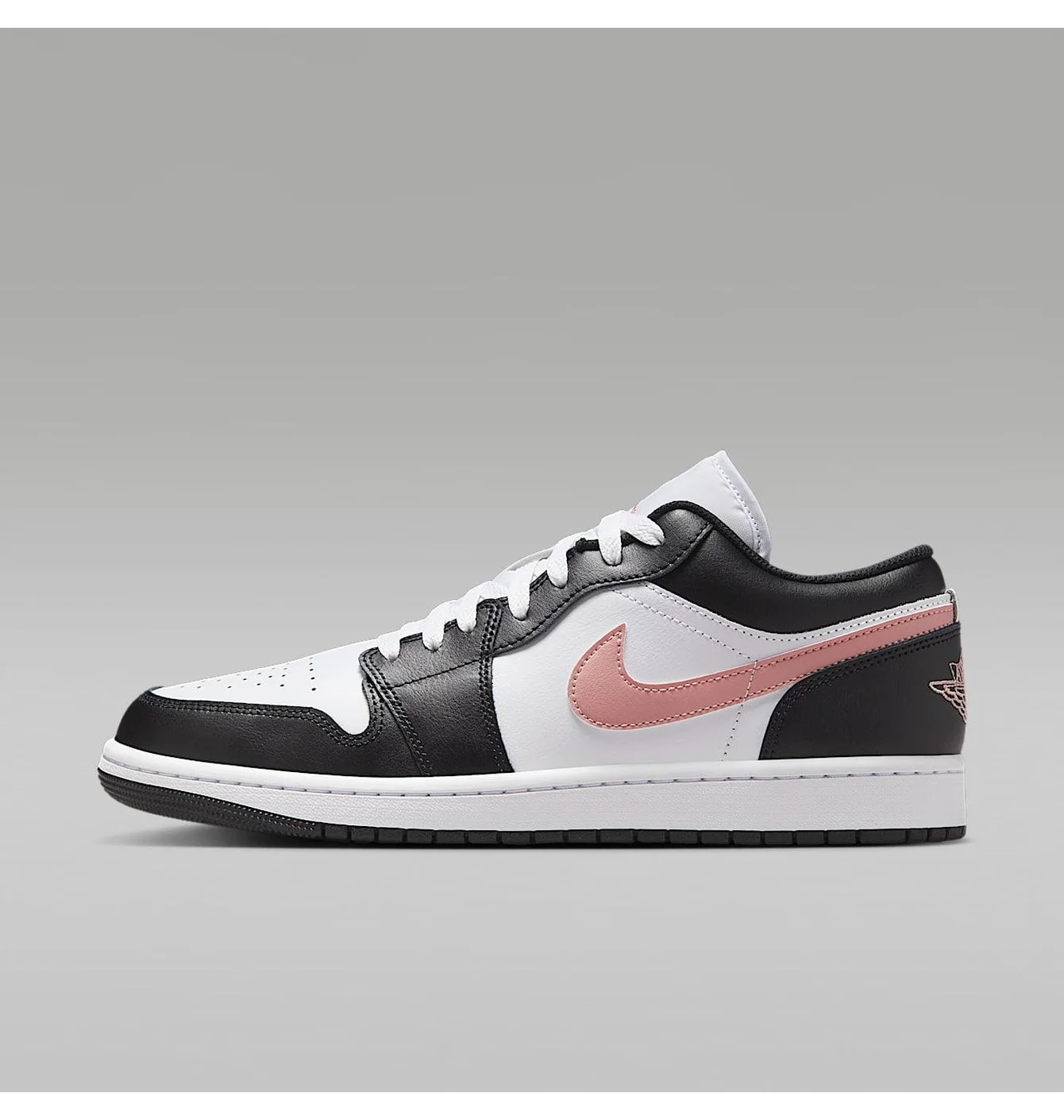 Кросівки чоловічі Jordan 1 Low Noir Rust Rose