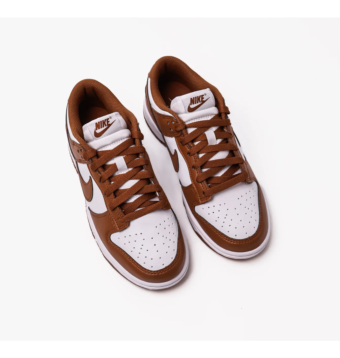 Кросівки унісекс Nike Dunk Low White/Brown IM6572-101
