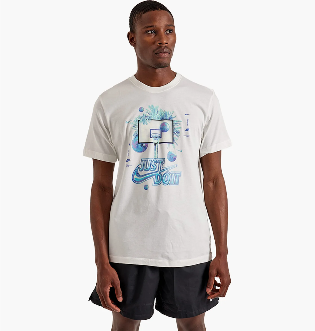 T-shirt Nike Basketball JDI in white