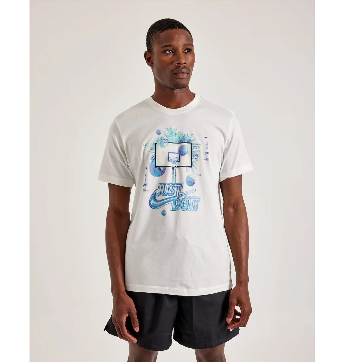 T-shirt Nike Basketball JDI in white