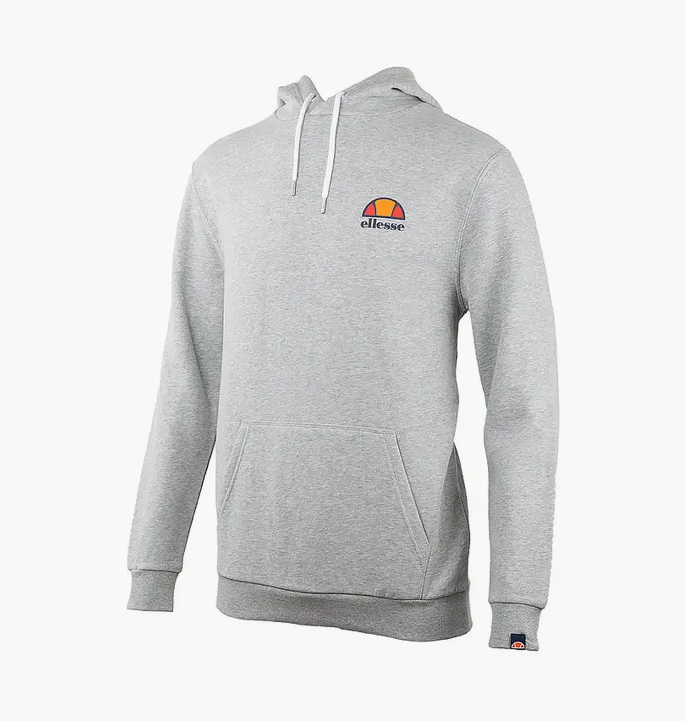 Ellesse Logo Hoody Light Grey