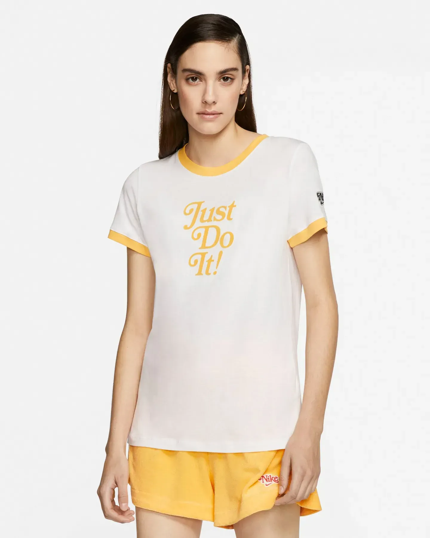 Футболка жіноча Nike Wmns Ringer Tee (CT8901-100)