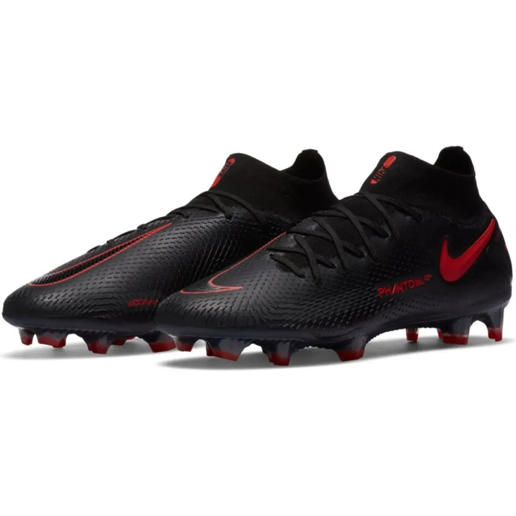 Verified Nike Phantom GT Elite DF FG Black Chile Red