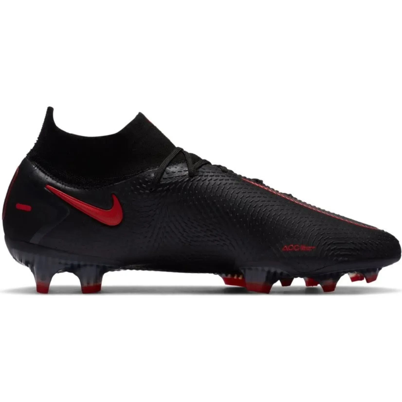 Verified Nike Phantom GT Elite DF FG Black Chile Red