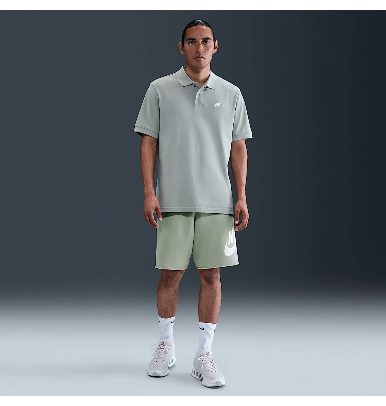 Шорти чоловічі Nike Club Alumni Olive DX0502-370