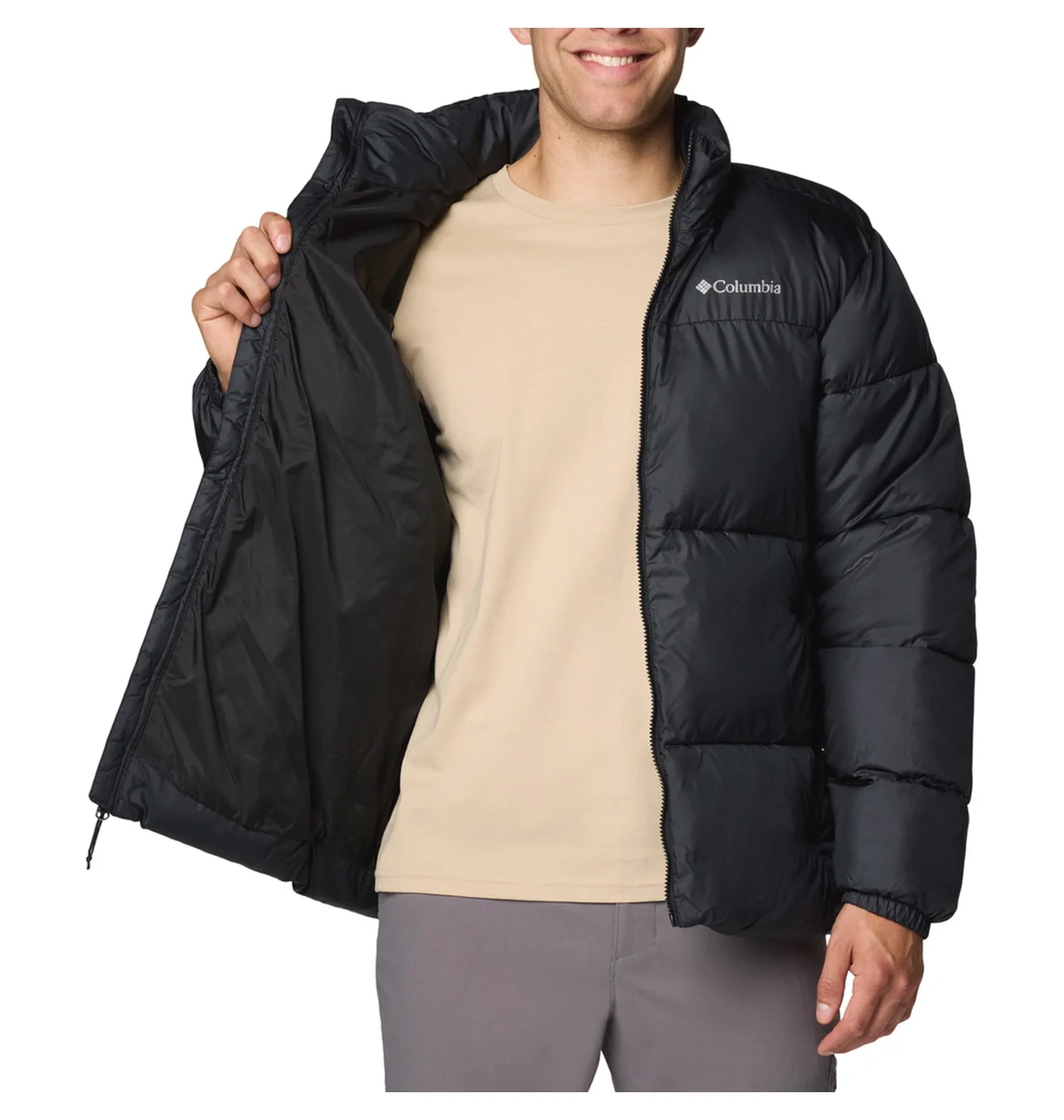 Пуховик чоловічий Columbia Puffect™ Iii Black WM0403-010