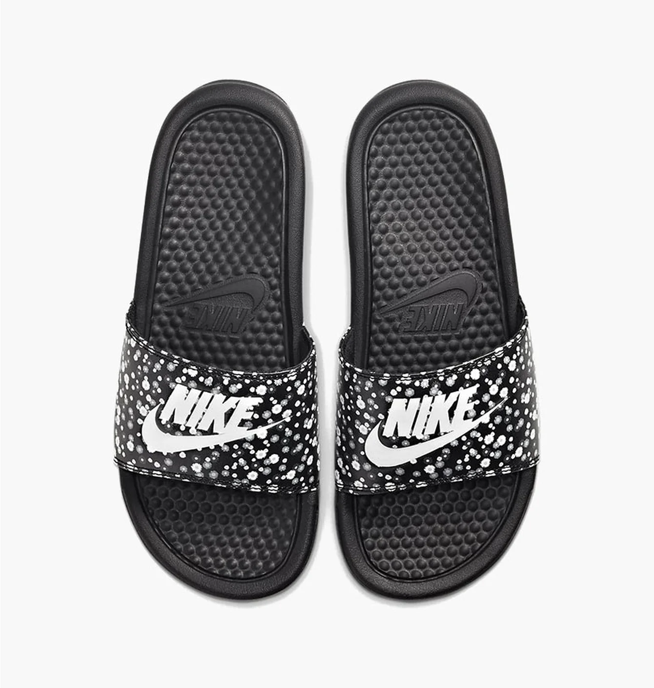 Тапочки жіночі Nike Wmns Benassi Jdi Print Black 618919-035