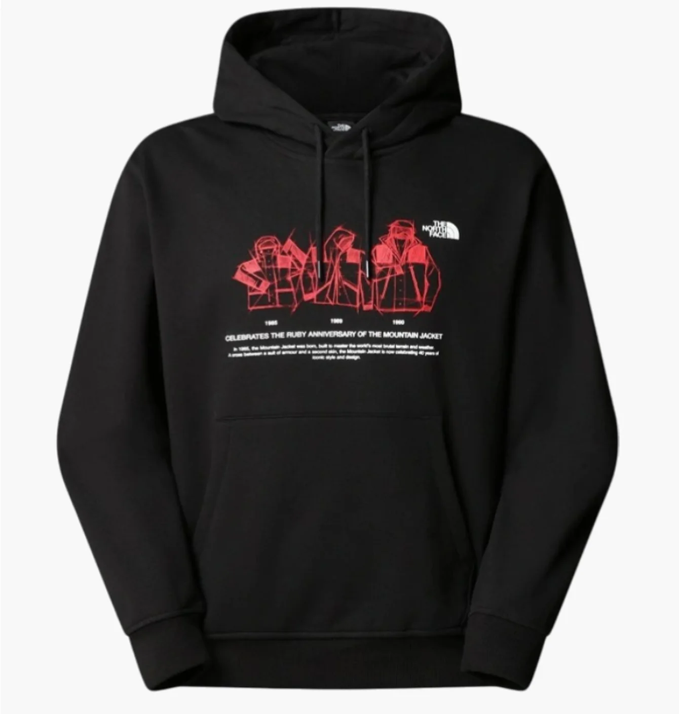 Худі чоловіче The North Face Clothing Sweatshirts U Mnt Black NF0A8DN7JK31