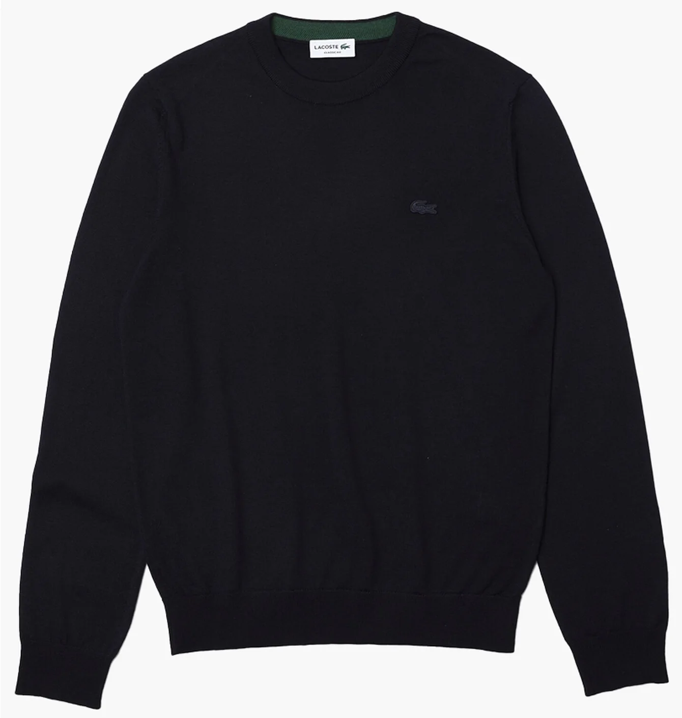 Світшот чоловічий Lacoste Wool Crewneck Pullover Blue AH1969166