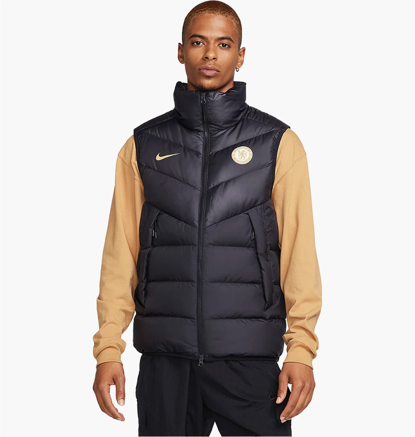Жилетка чоловіча Nike Chelsea F.C. Windrunner Black FN0728-426