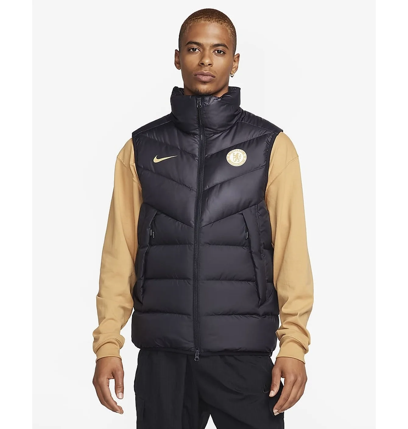 Жилетка чоловіча Nike Chelsea F.C. Windrunner Black FN0728-426