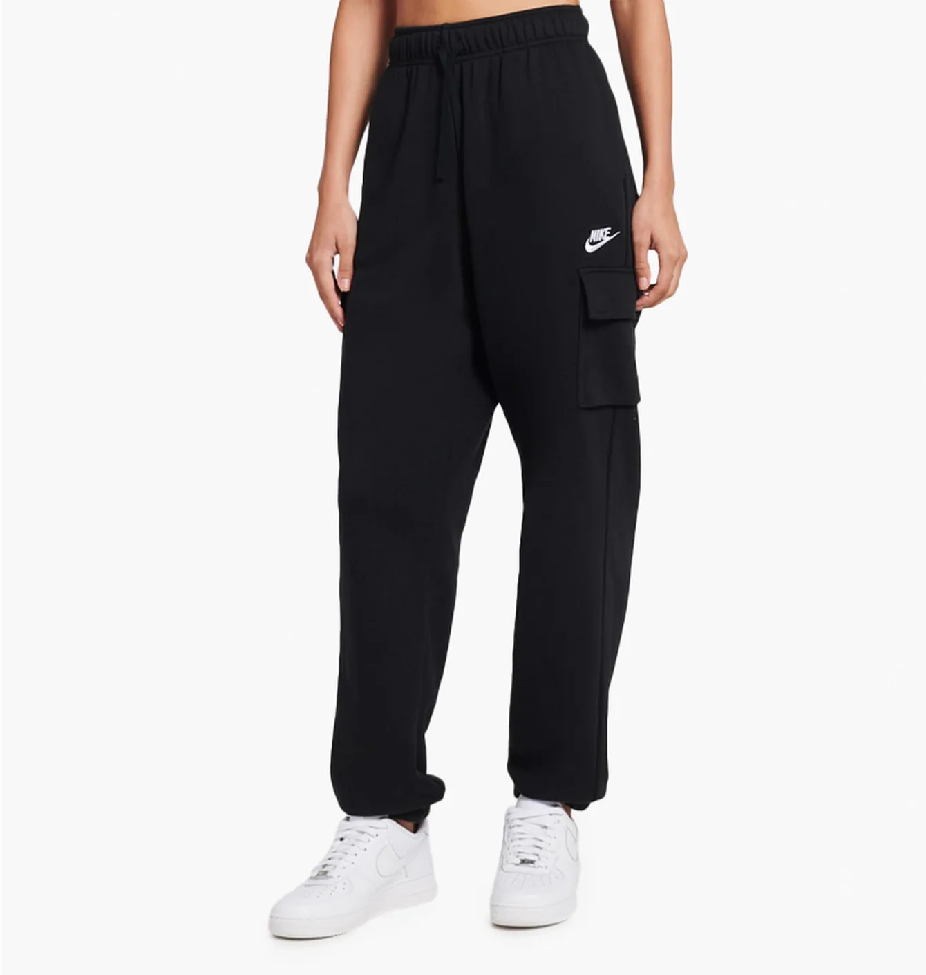 Штаны Nike Nsw Club Fleece Cargo Pants Black