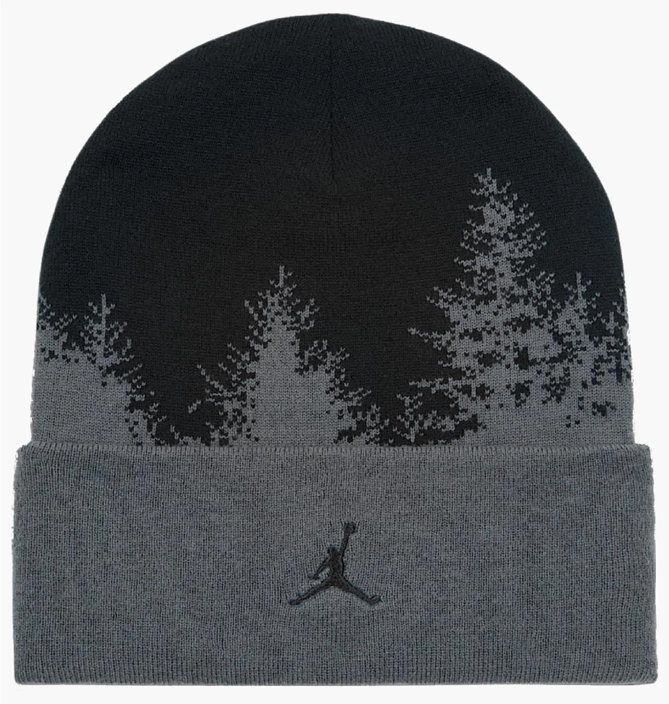 Шапка Air Jordan Peak Beanie Grey/Black