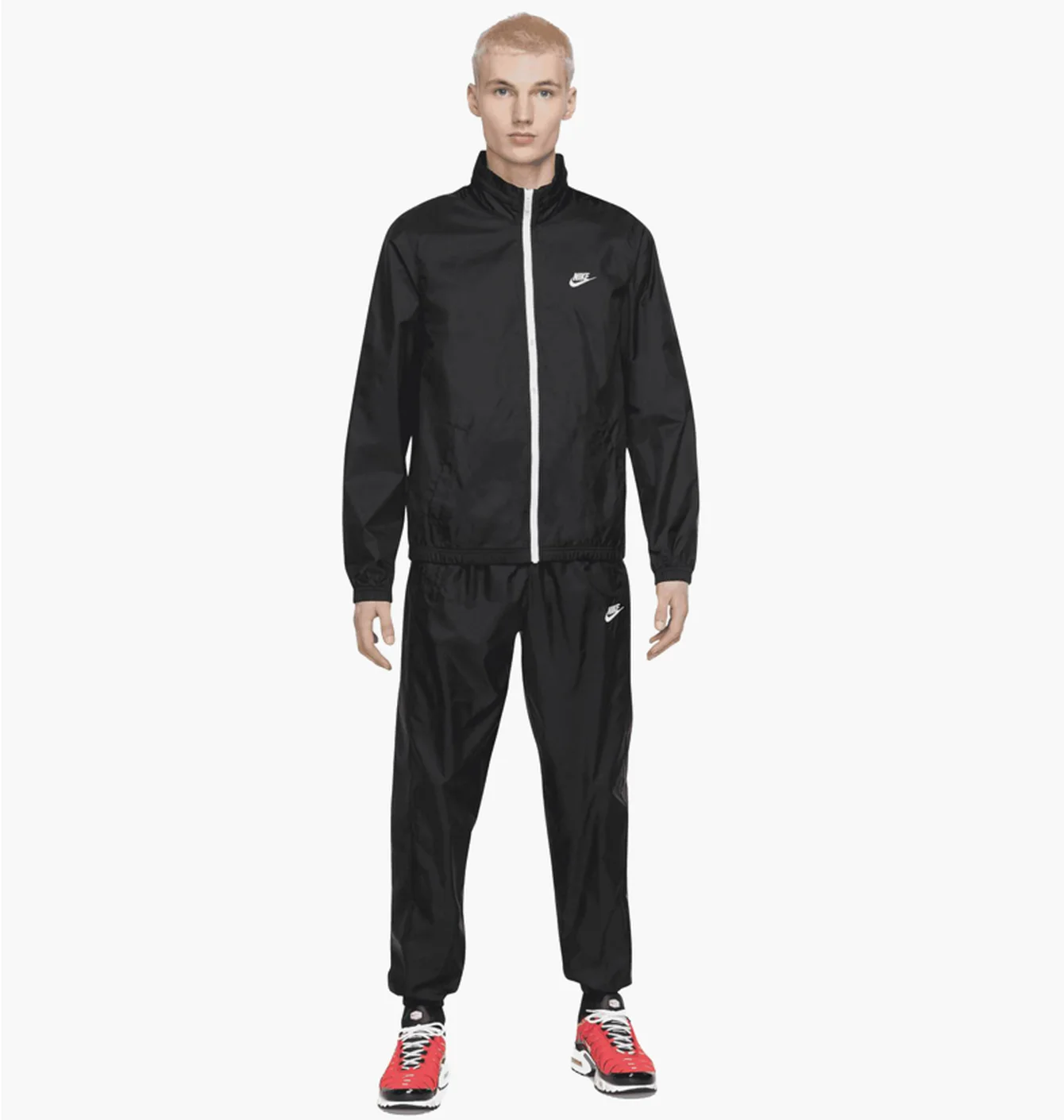 Nike M Nk Club Lnd Wvn Trk Suit Black
