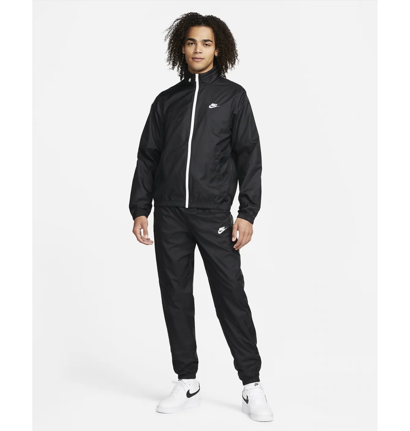 Nike M Nk Club Lnd Wvn Trk Suit Black