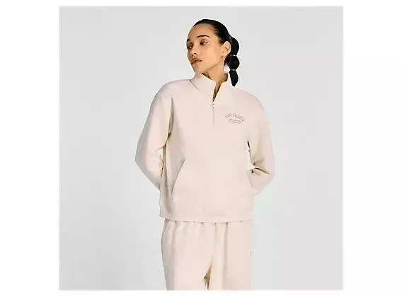 Кофта жіночі New Balance Women's Graphic Quarter Zip (WT43501LIN)