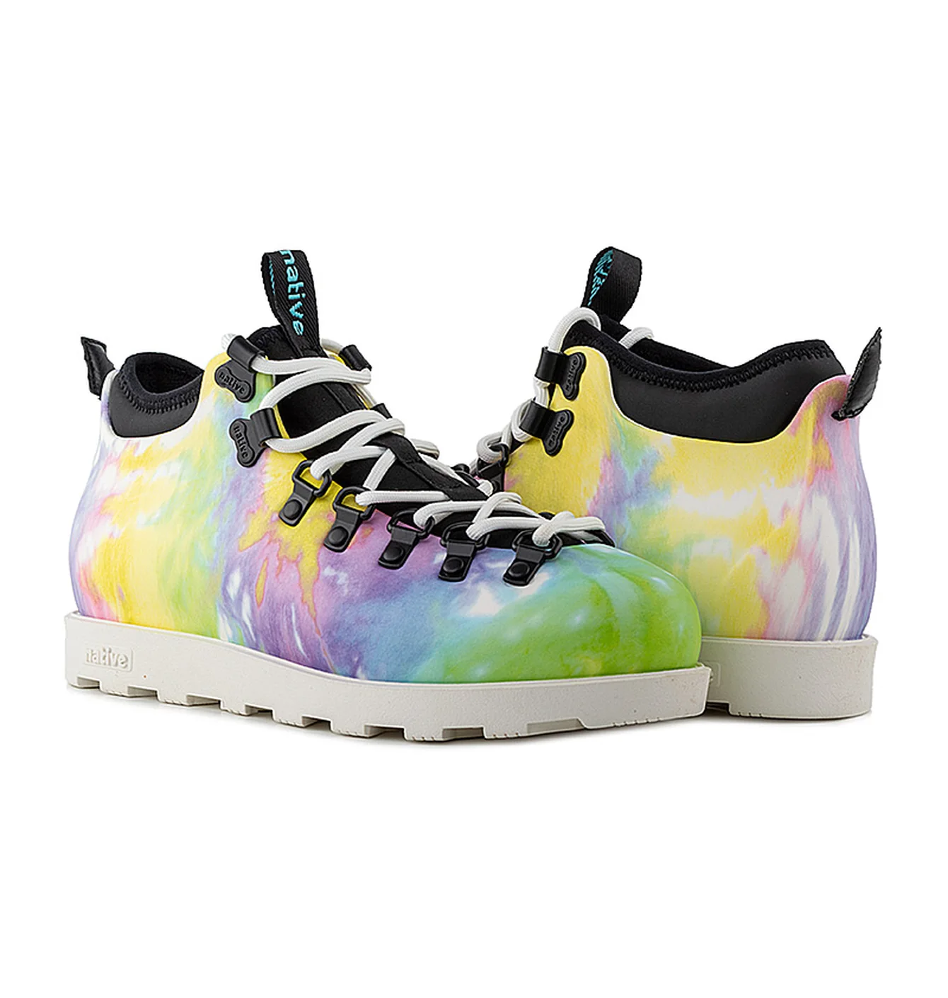 Черевики унісекс Native Fitzsimmons Citylite 2022 Shell/Palm Tie Dye Multi 31106801-1908