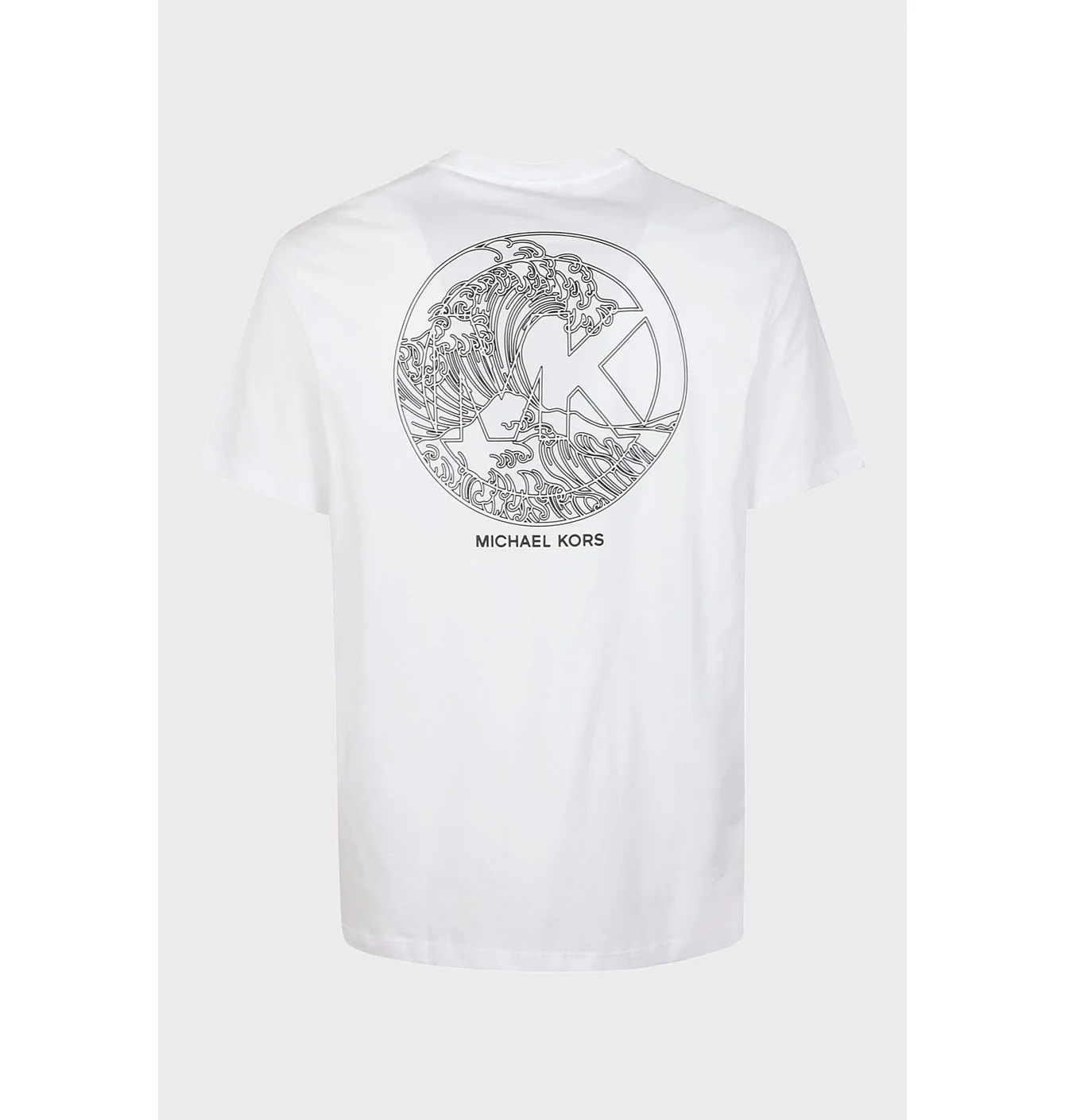Футболка Michael KorsMK Wave Short Sleeve T-Shirt white