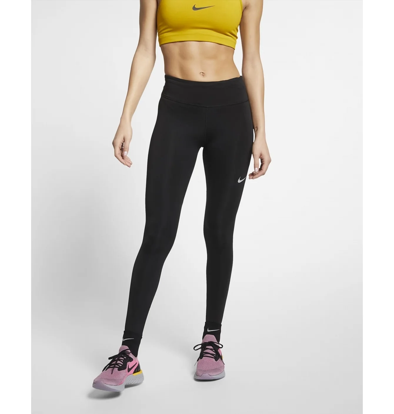 Лосини жіночі Nike W Nk Fast Tght Black AT3103-010
