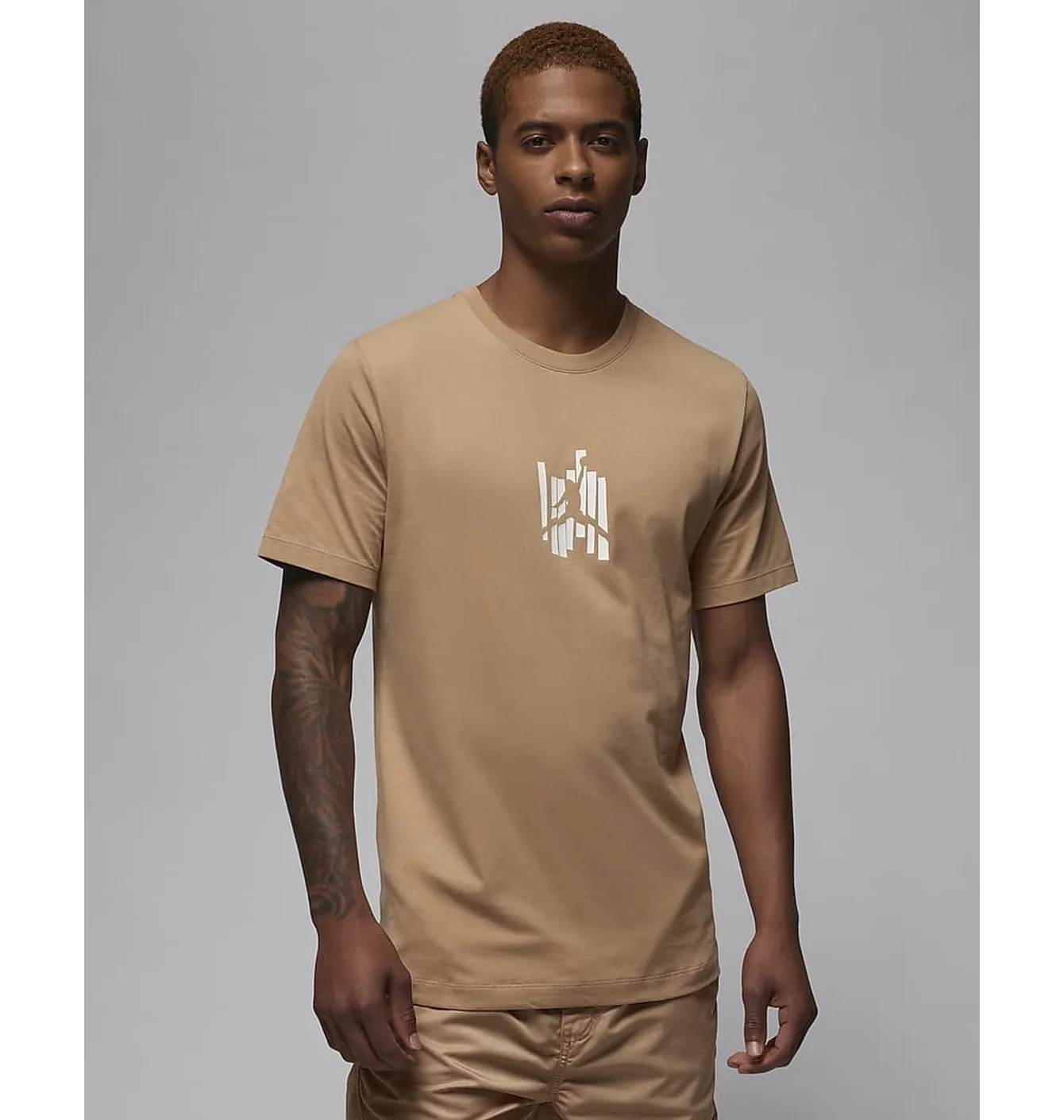 Футболка чоловіча Air Jordan T-Shirt Brand Beige FD7025-200