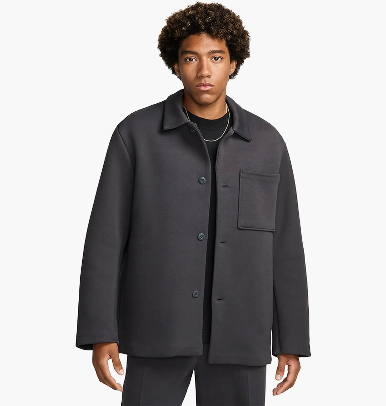 Пальто Nike Streetwear Tech Fleece Jacket Men’s Jacket Anthracite Gray
