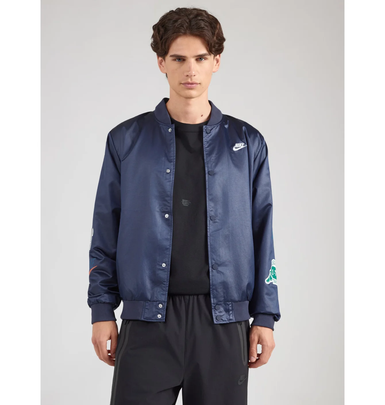 Бомбер чоловічий Nike Club Varsity Blue II4244-451