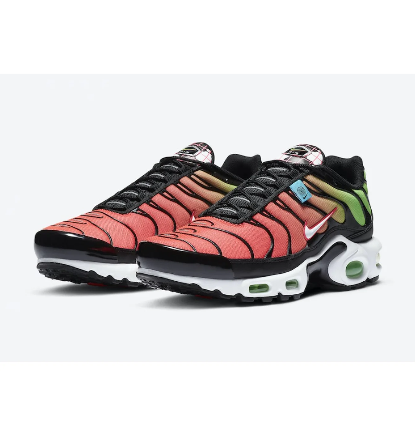 Air Max Plus GS Green Strike Flash Crimson