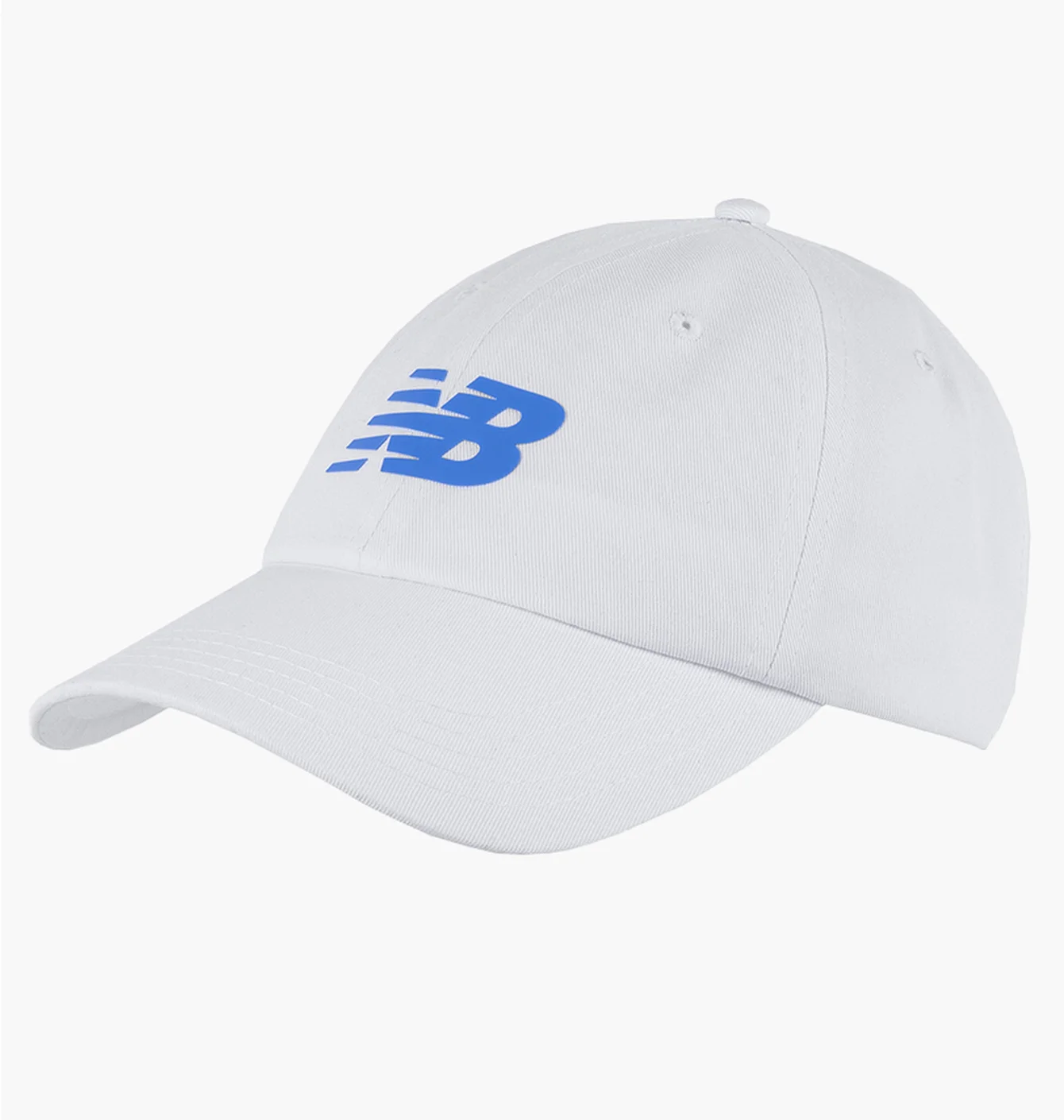 Кепка унісекс New Balance 6 Panel Curved Brim Snap Back V2.0 White Lah13010Wt
