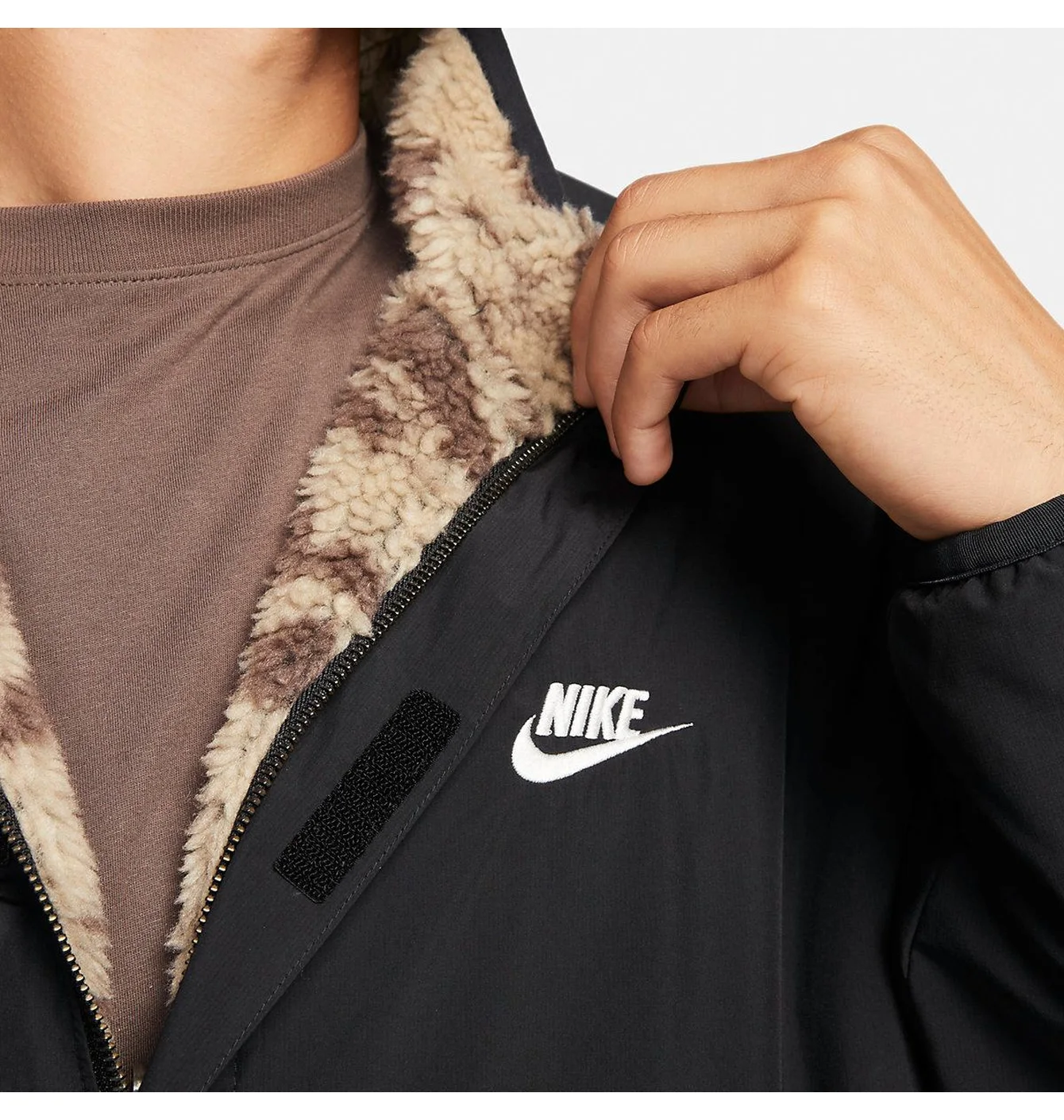 Куртка чоловіча Nike Club+ Winter Top Rev Camo/Beige Dq4884-010