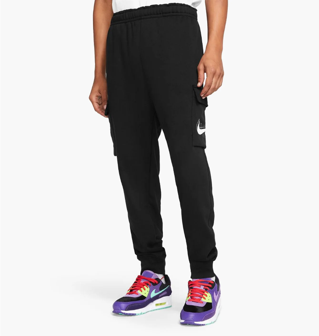 Штани чоловічі Nike Pant Cargo Air Prnt Pack Black Dd9696-010
