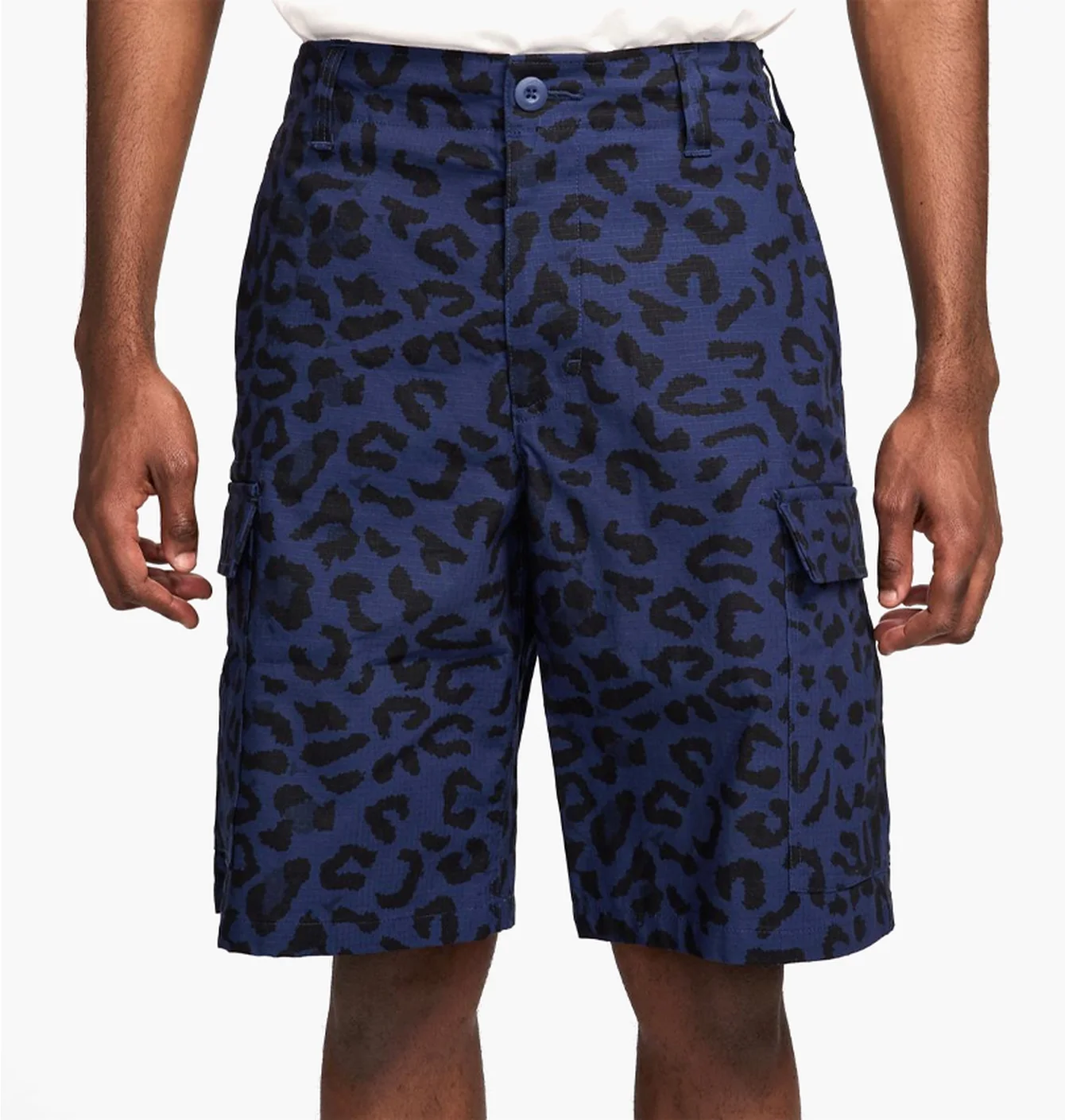 Шорти чоловічі Nike Sb Kearny Allover Print Shorts Blue FQ4946-410