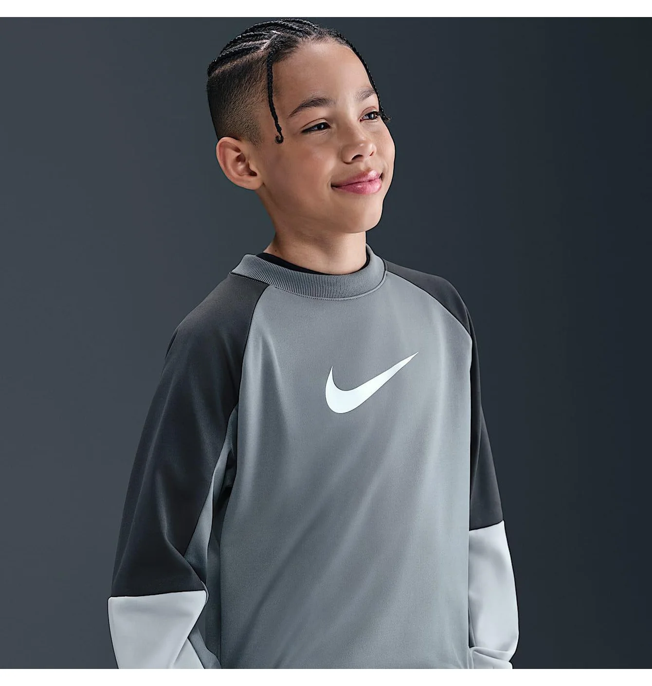 Спортивний костюм дитячий Nike Df Pk Crew Grey HQ9317-084