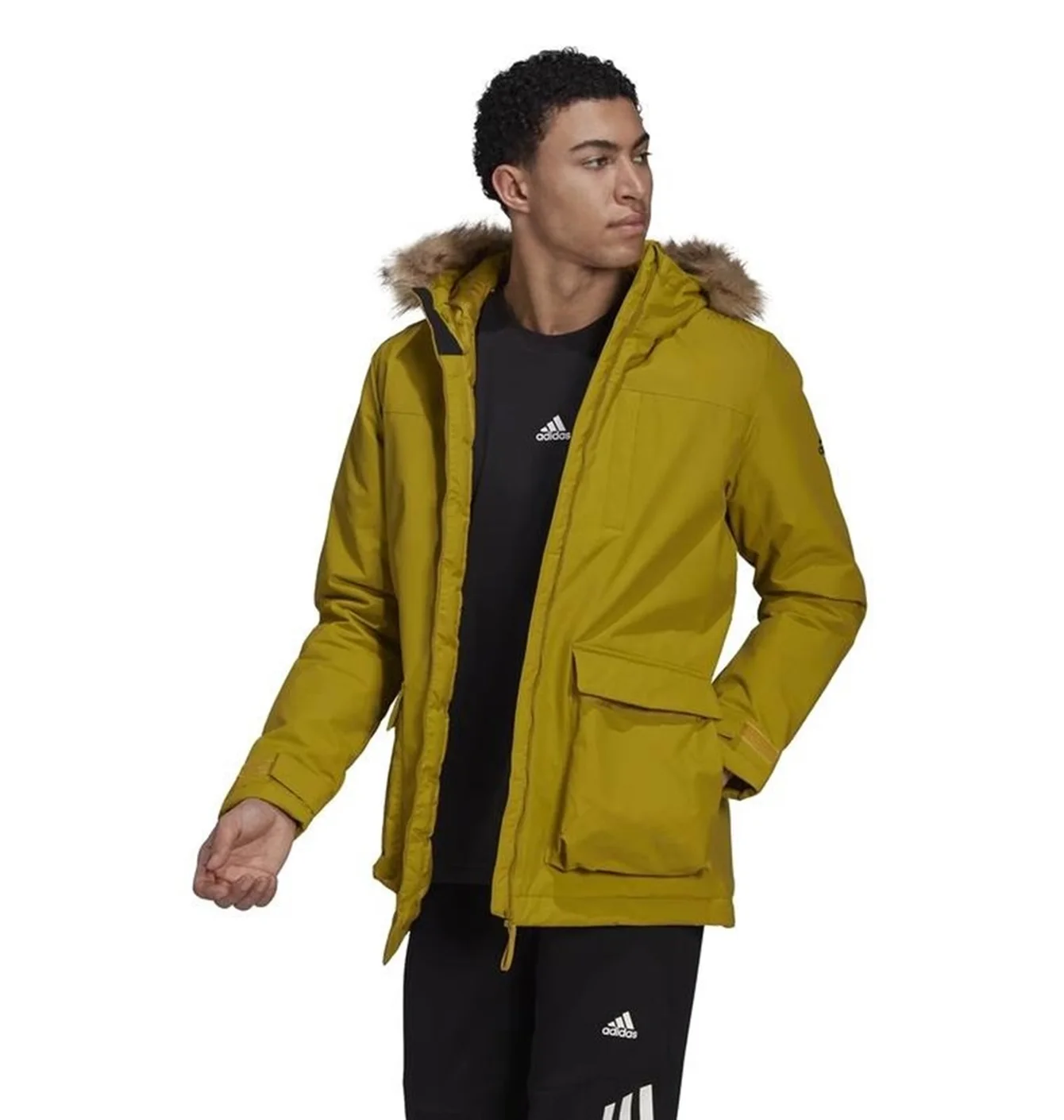 Adidas Hooded Parka Sn99 Pulse Olive