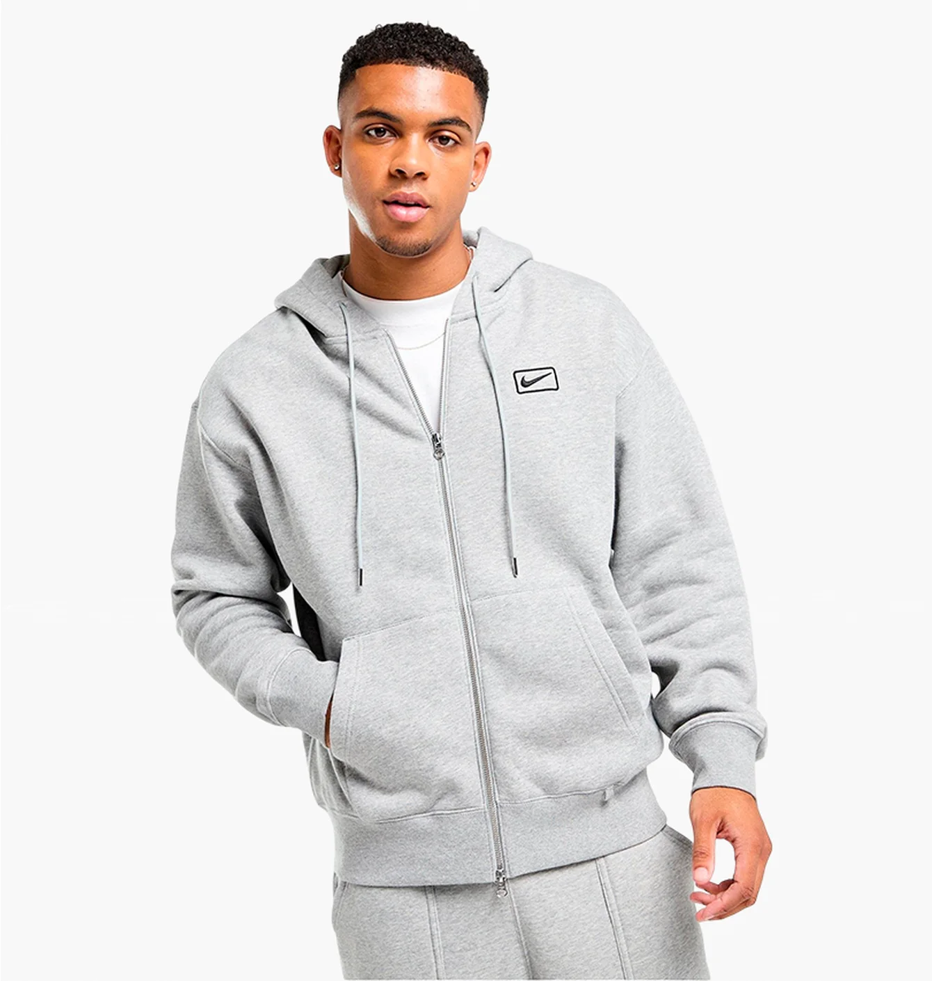 Толстовка чоловіча Nike Club Grey IQ2765-063