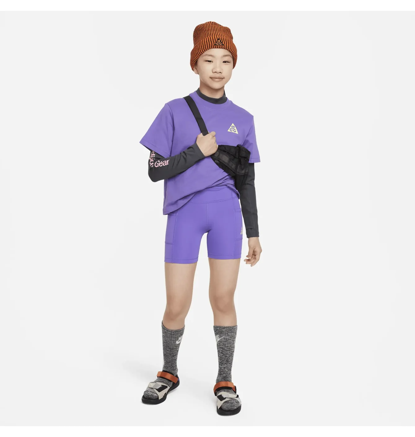 Футболка дитяча Nike Acg Violet FJ9552-540