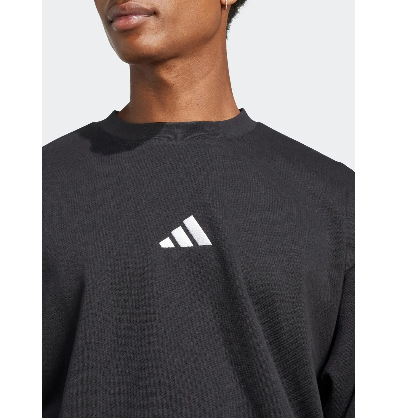 Світшот чоловічий Adidas Feelcozy Black JE3794