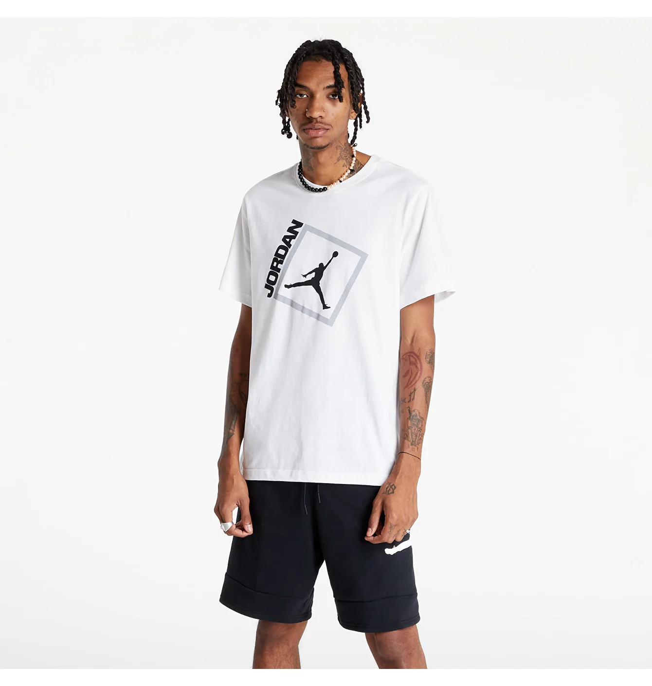 Футболка чоловіча Air Jordan M J Jumpman Box Ss Crew White DA9900-100