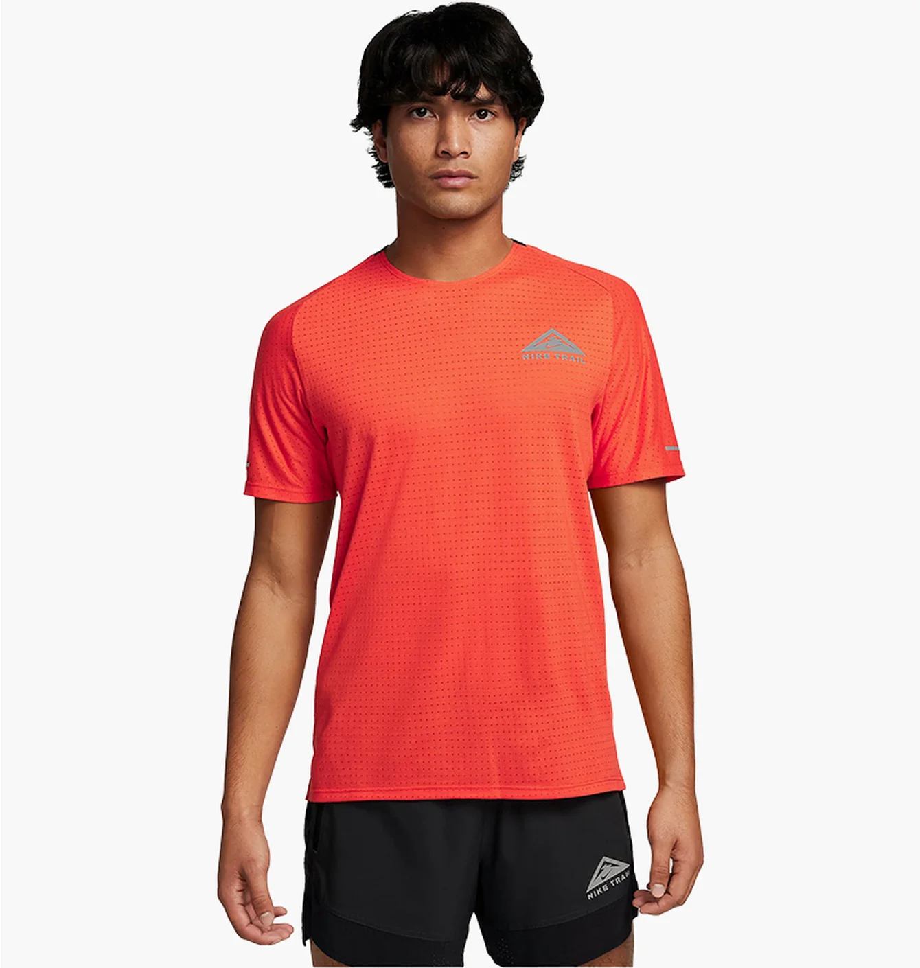 Футболка чоловіча Nike Dri-Fit Trail Solar Chase Orange DV9305-809