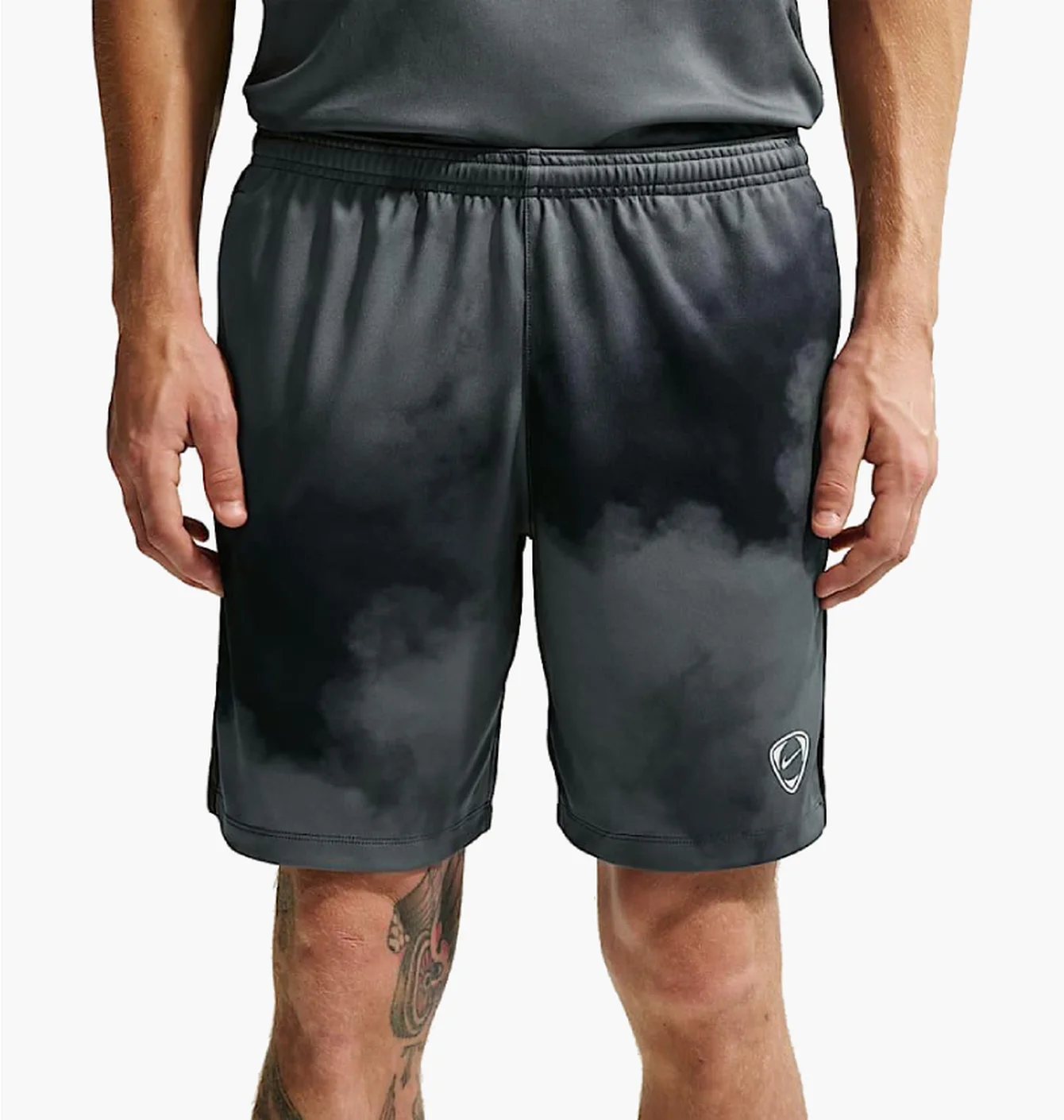 Шорти чоловічі Nike Academy+ Dri-Fit Soccer Shorts Black/Grey IF2551-010