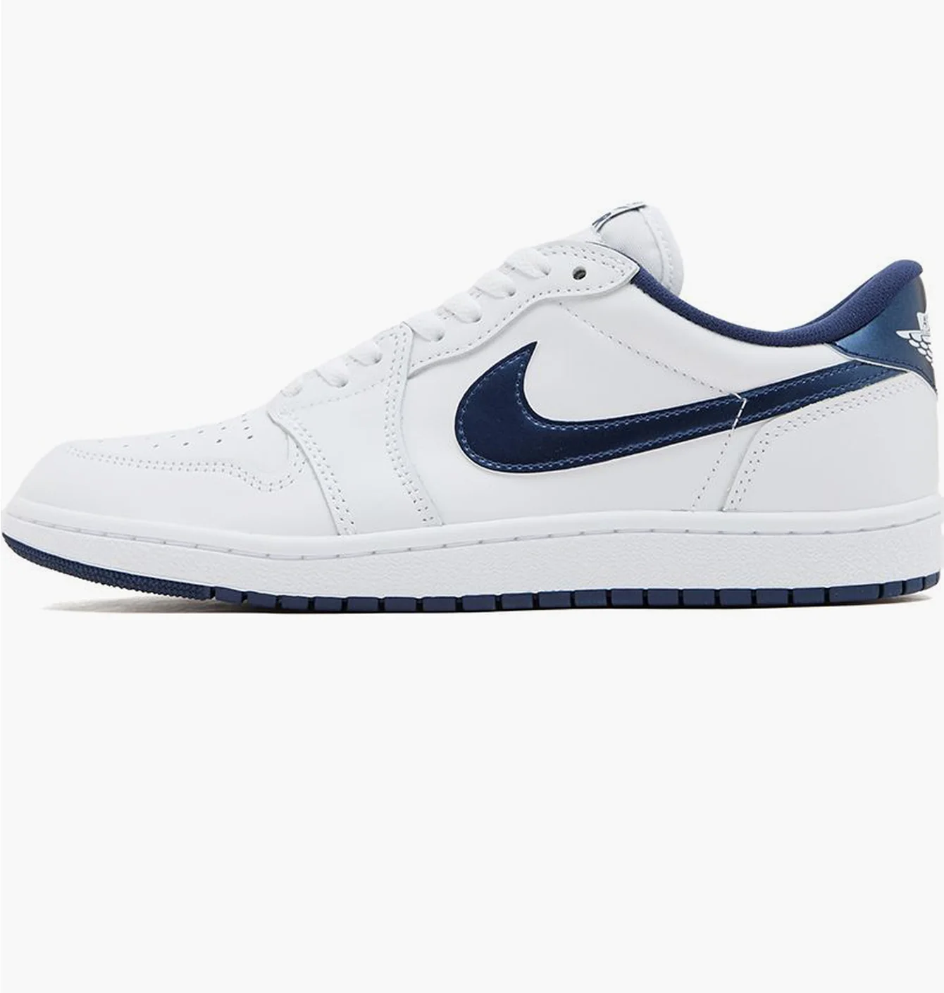Кросівки Nike Air Jordan 1 Retro Low 85 White Metallic