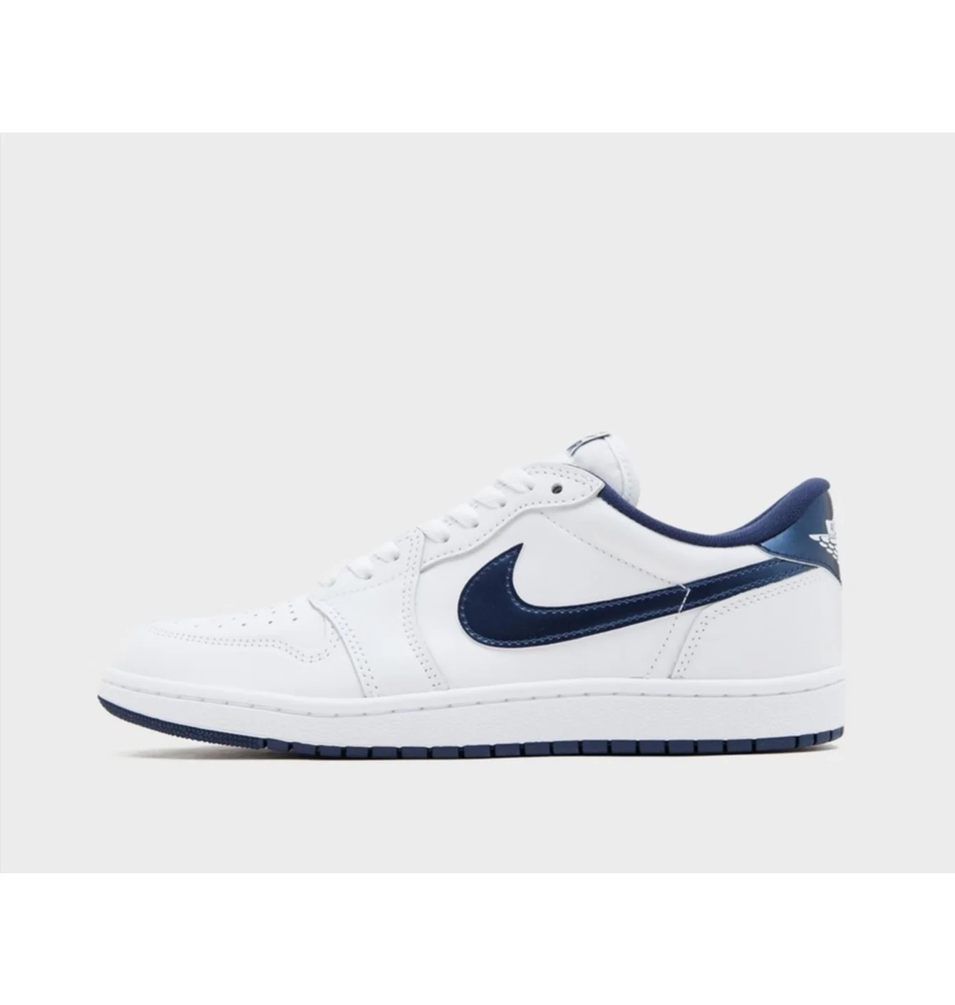 Кросівки Nike Air Jordan 1 Retro Low 85 White Metallic