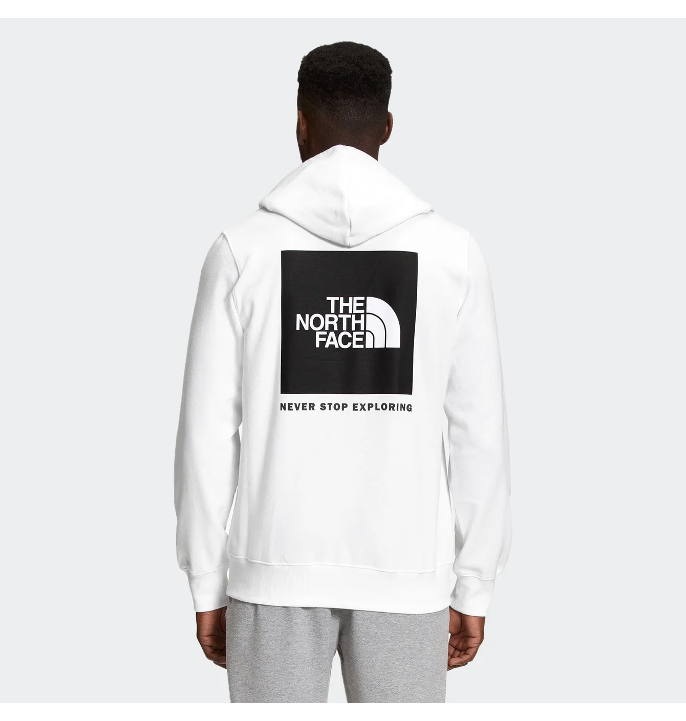 Men’s Box NSE Pullover Hoodie White
