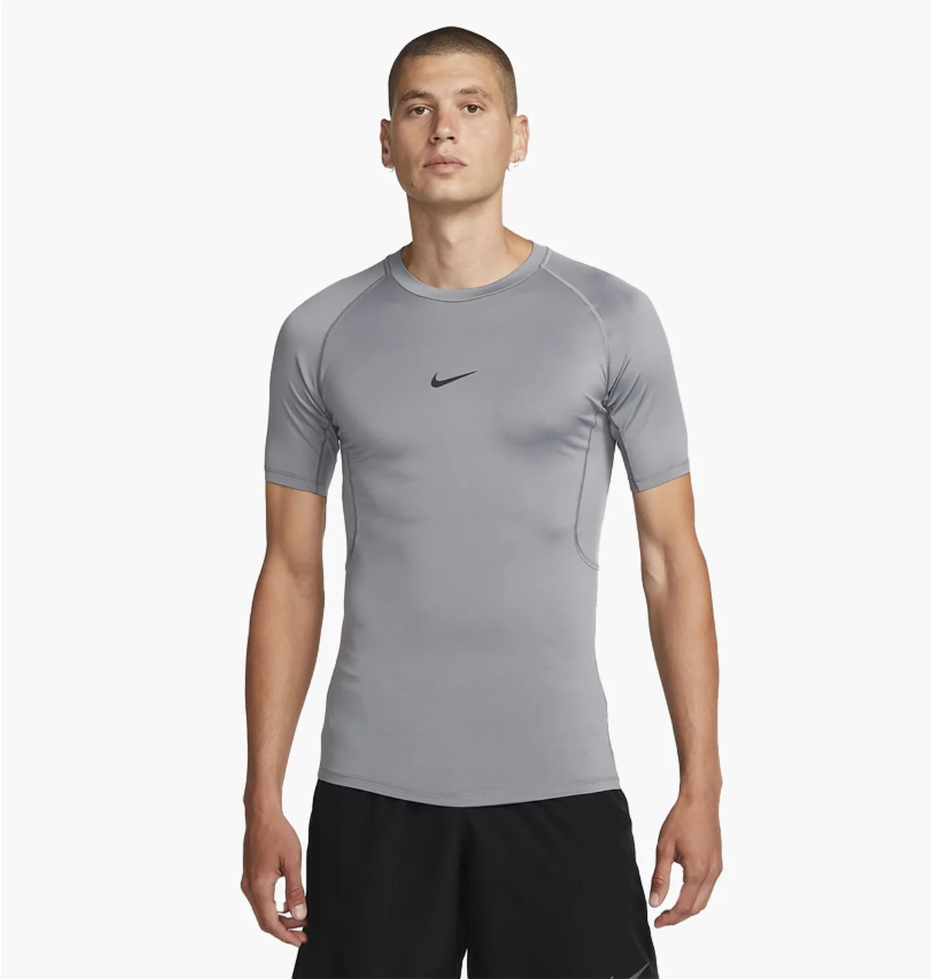 Футболка чоловіча Nike Dri-Fit Pro Grey FB7932-084