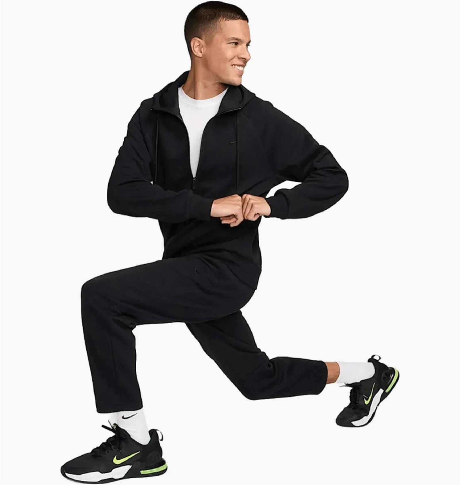 Спортивний костюм чоловічий Nike Dri-Fit Uv Primary Fz Black (FZ0967-010__FZ0975-010)