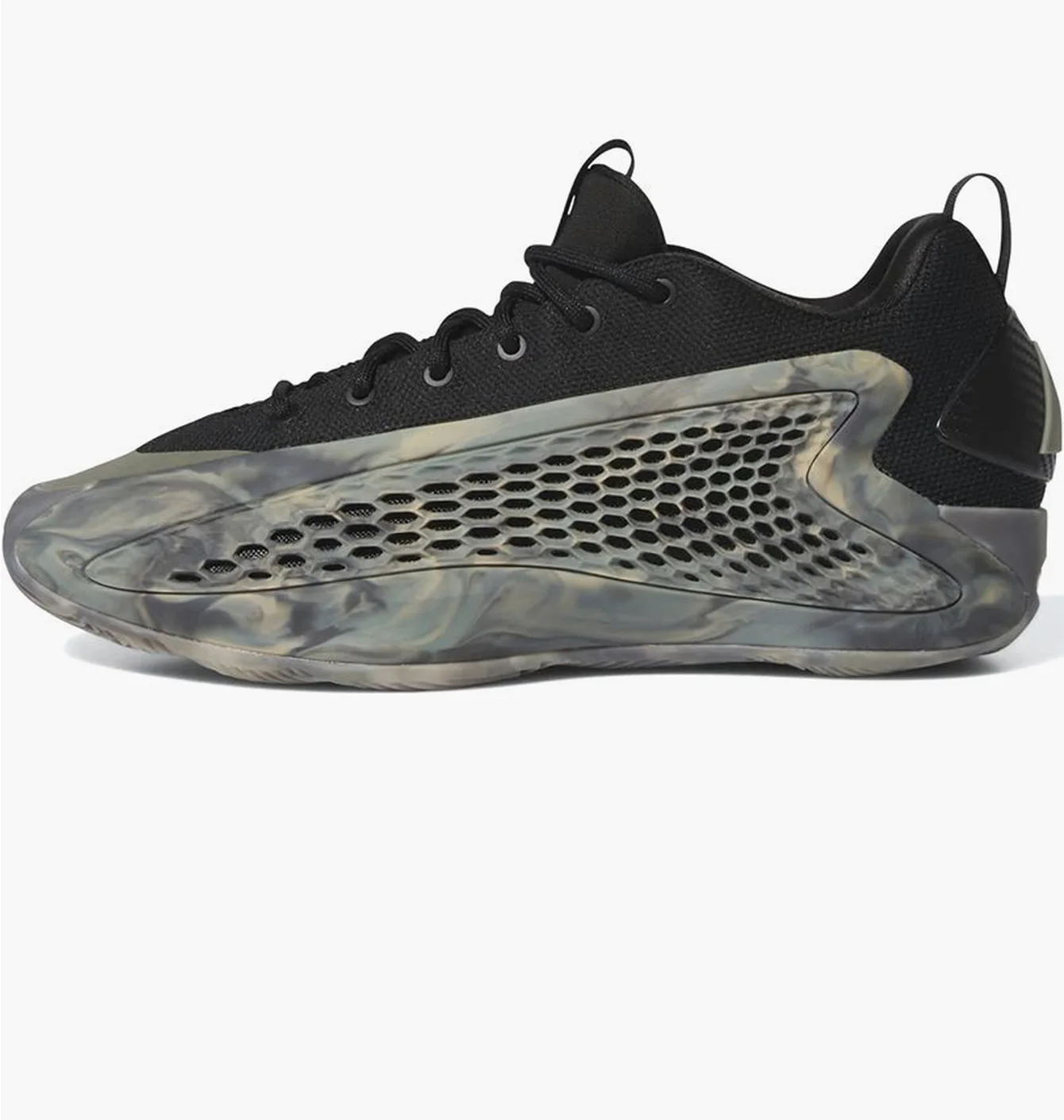 Кросівки унісекс Adidas Anthony Edwards 1 Low Basketball Shoes Grey/Black JI4066