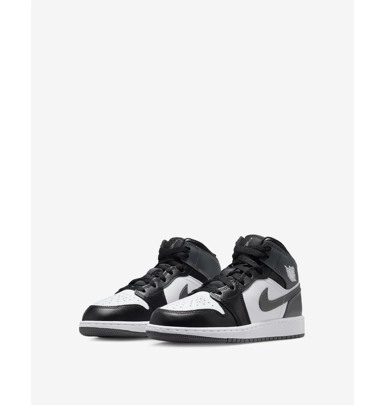 Кросівки дитячі Air Jordan 1 Mid Big Black/Grey DQ8423-001