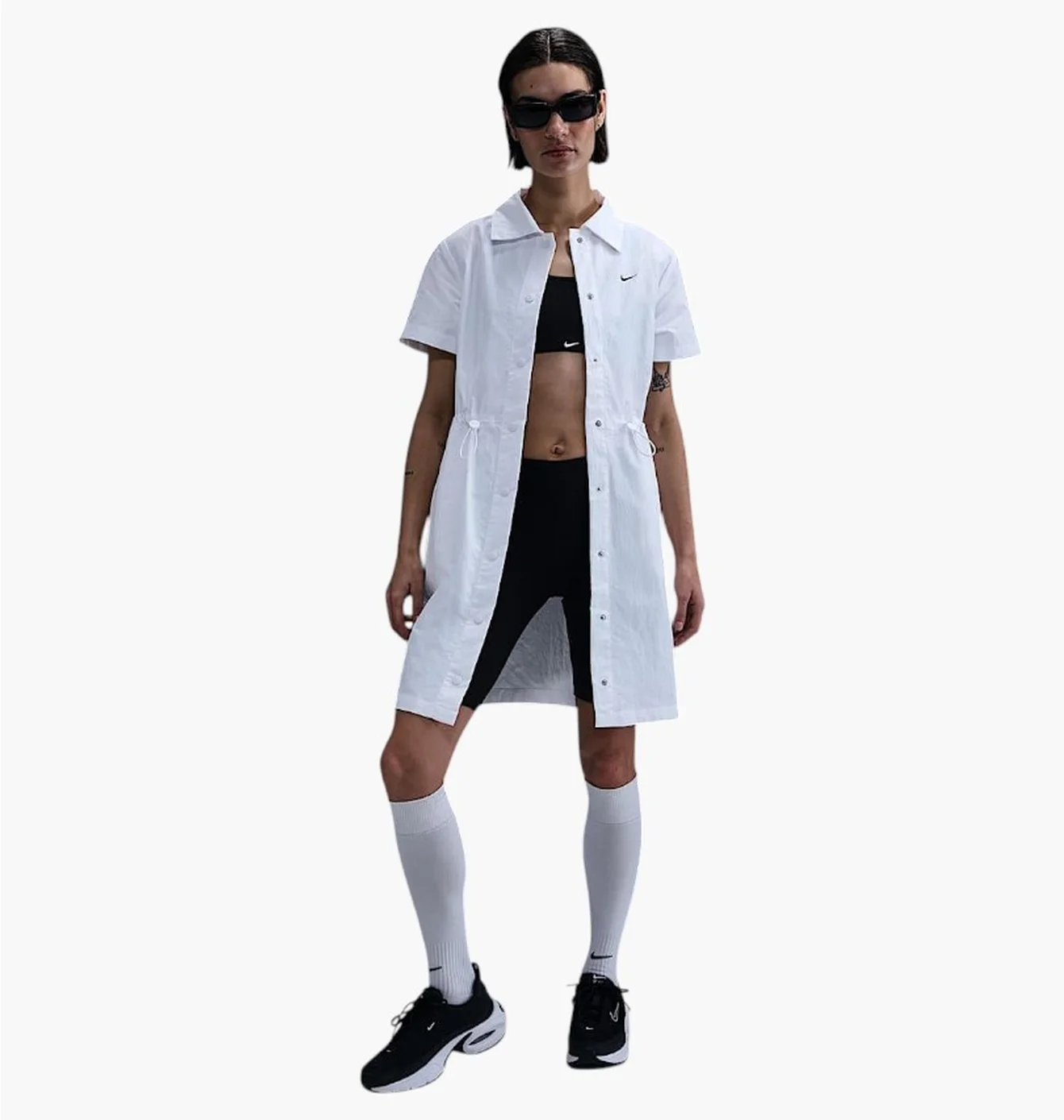 NIKE SHORT-SLEEVE MINI DRESS