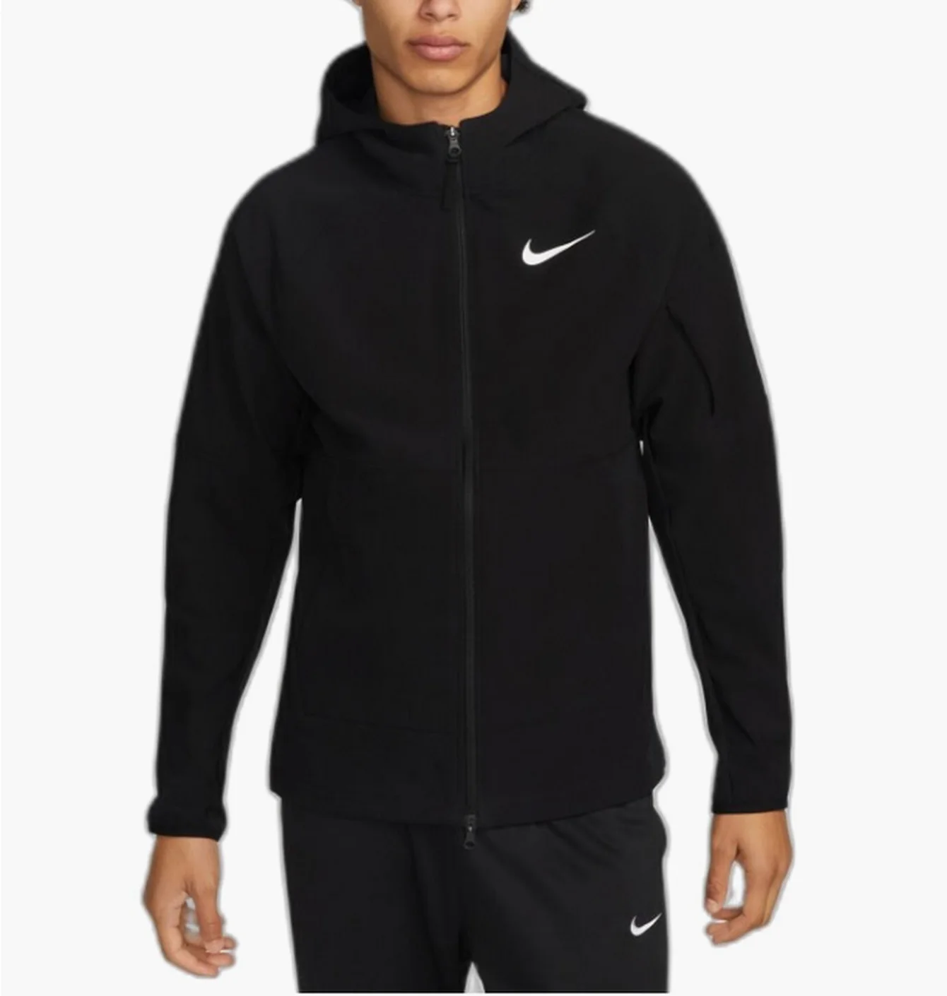 Толстовка чоловіча Nike Pro Flex Vent Max Winterized Fitness Jacket Black Dq6593-010
